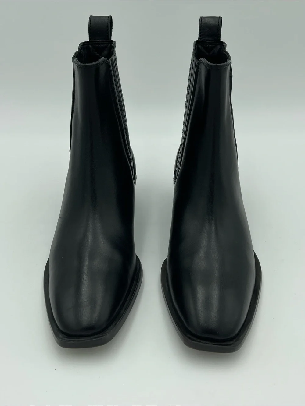 Seychells SZ 6.5 Black Leather Hold Me Down Western Boots-MSRP $179